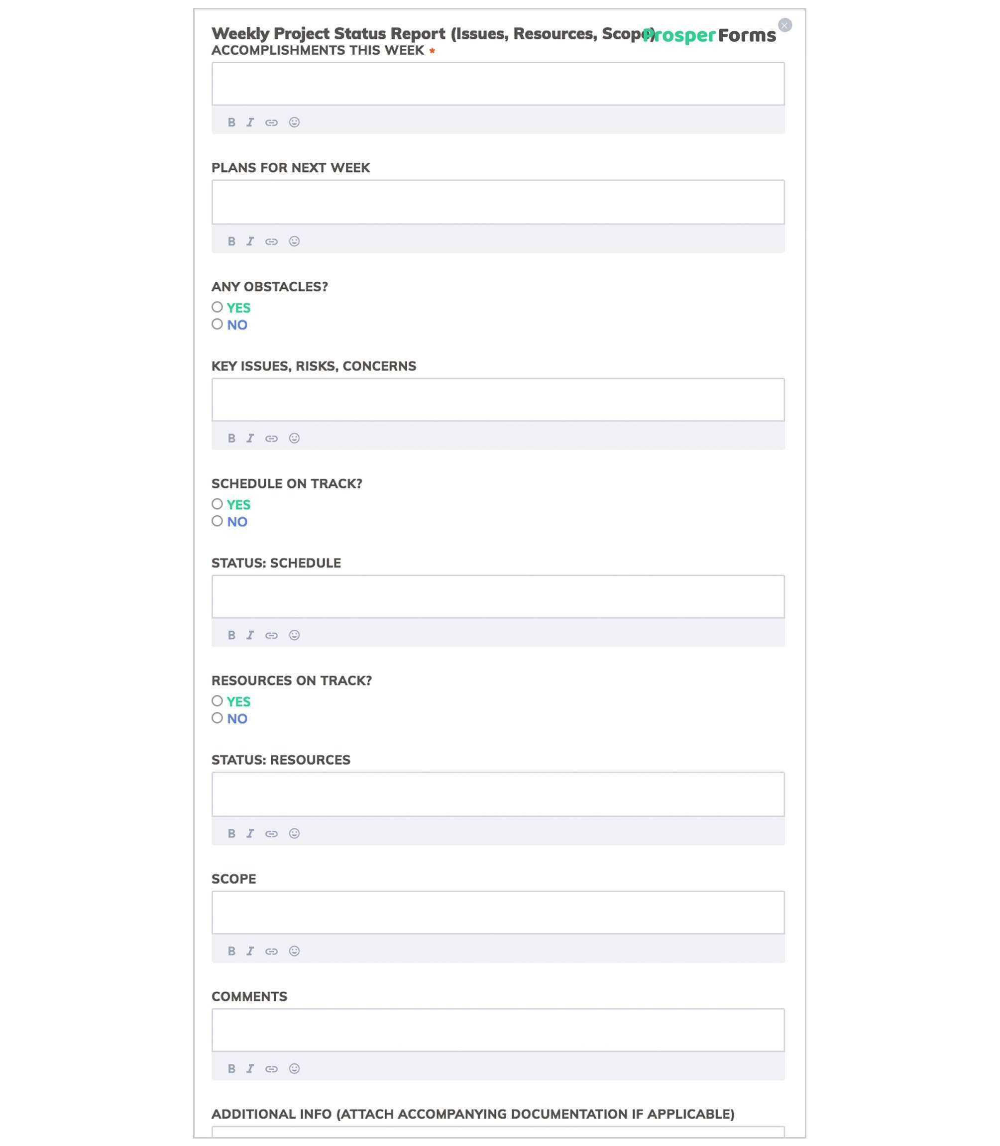 A Great Business Development Status Report Template | Free Intended For Development Status Report Template