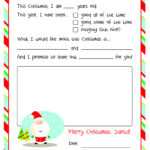 A Letter To Santa Template | Template Business With Regard To Santa Letter Template Word
