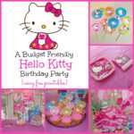 A Super Sweet Hello Kitty Birthday Party Using Free Printables Pertaining To Hello Kitty Banner Template