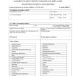 Accident Incident Report Forms – Dalep.midnightpig.co Regarding Incident Report Form Template Qld