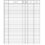 Accounting Ledger Worksheet | Printable Worksheets And Throughout Blank Ledger Template