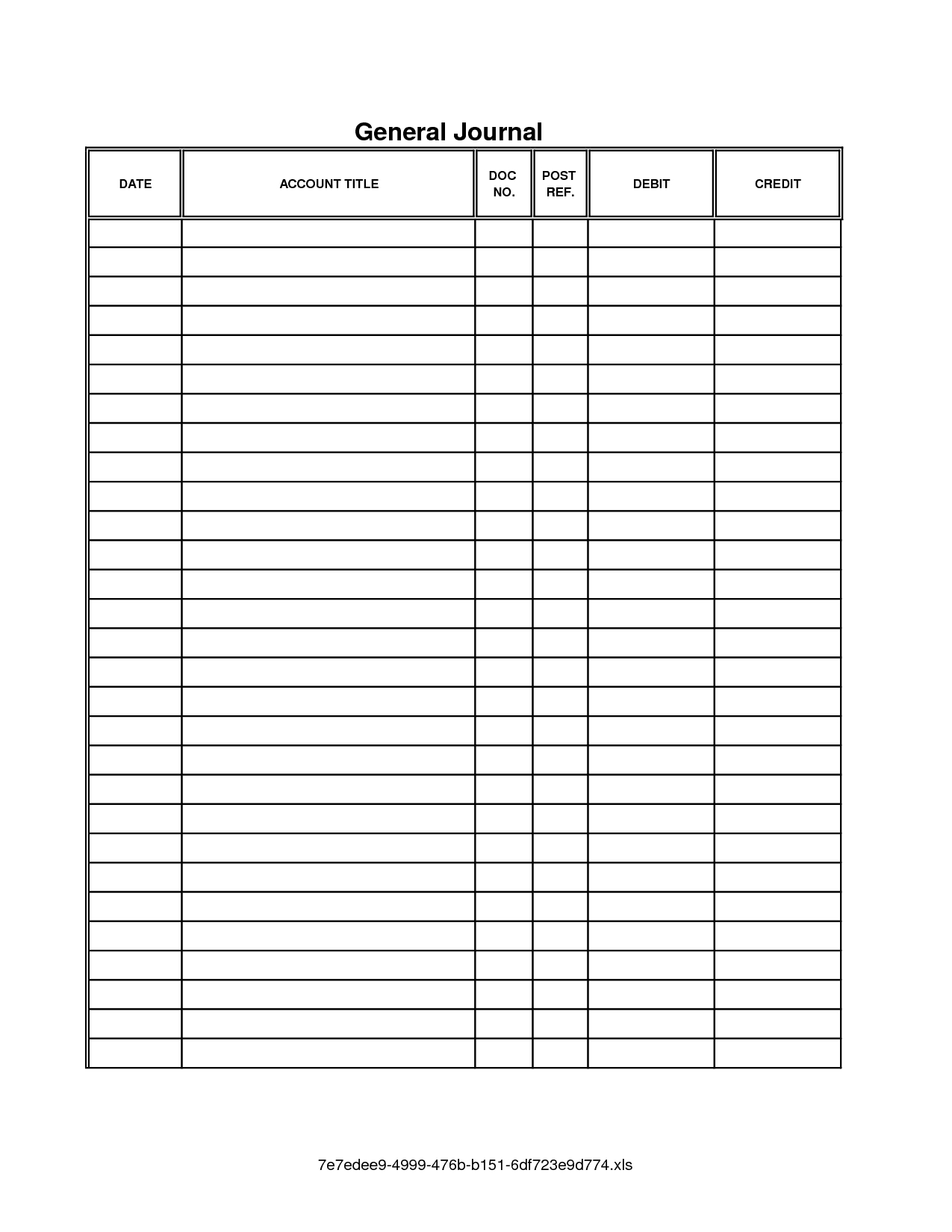 Accounting Ledger Worksheet | Printable Worksheets And Throughout Blank Ledger Template