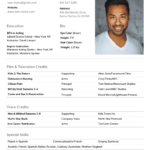 Actor Resumes – Falep.midnightpig.co With Theatrical Resume Template Word
