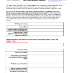 Adverse Incident Report Form – Falep.midnightpig.co With Incident Report Form Template Qld