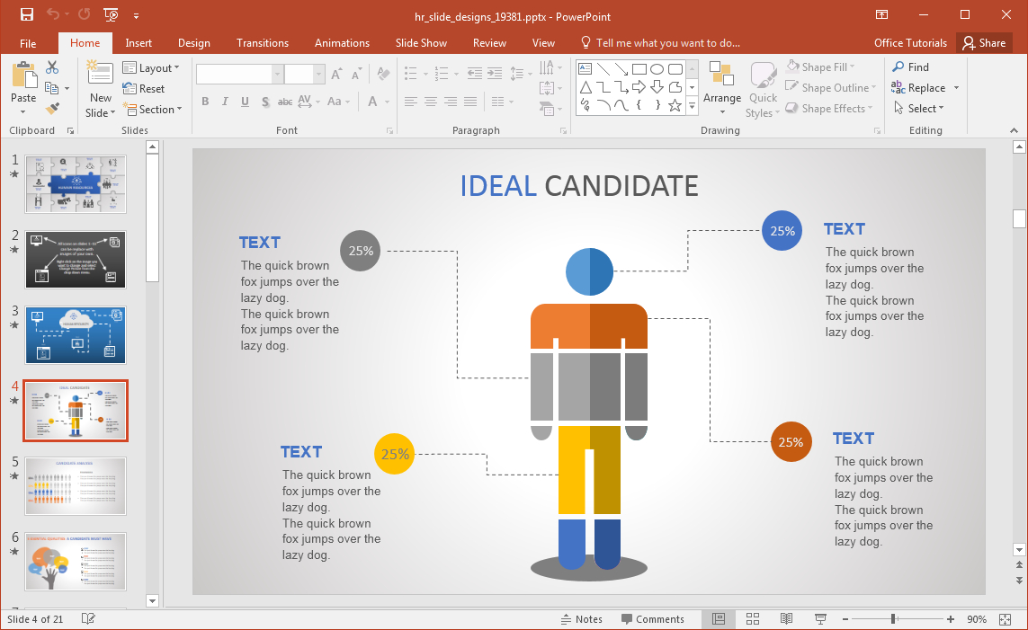 Animated Hr Powerpoint Template Inside Hr Annual Report Template