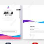 Annual Report Cover Template Design For Business Document Page.. Throughout Report Front Page Template