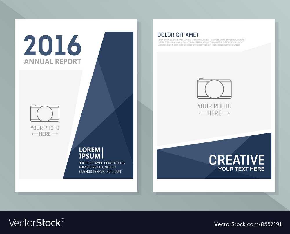 Annual Report Design Templates Business Within Annual Report Word Template