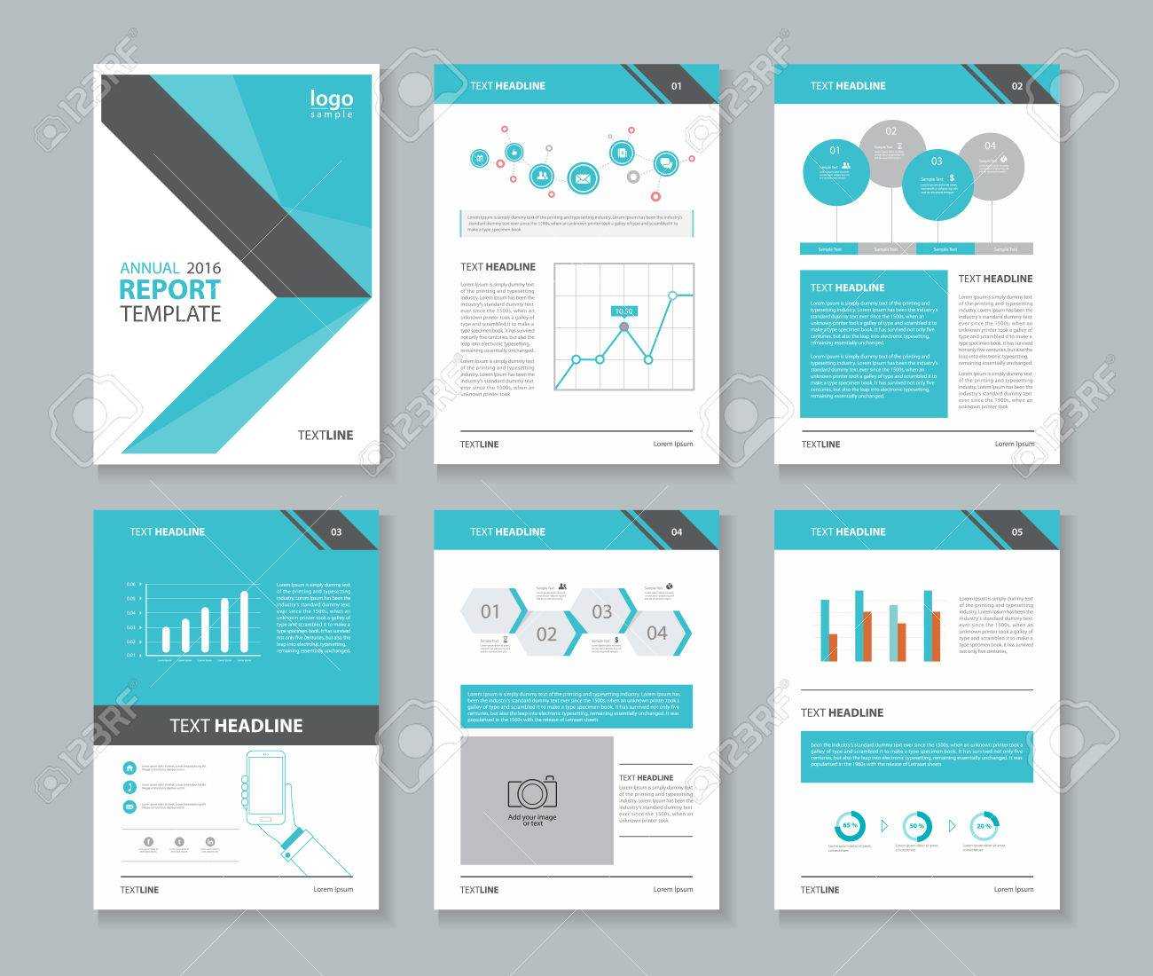 Annual Report Layout Template Regarding Free Indesign Report Templates