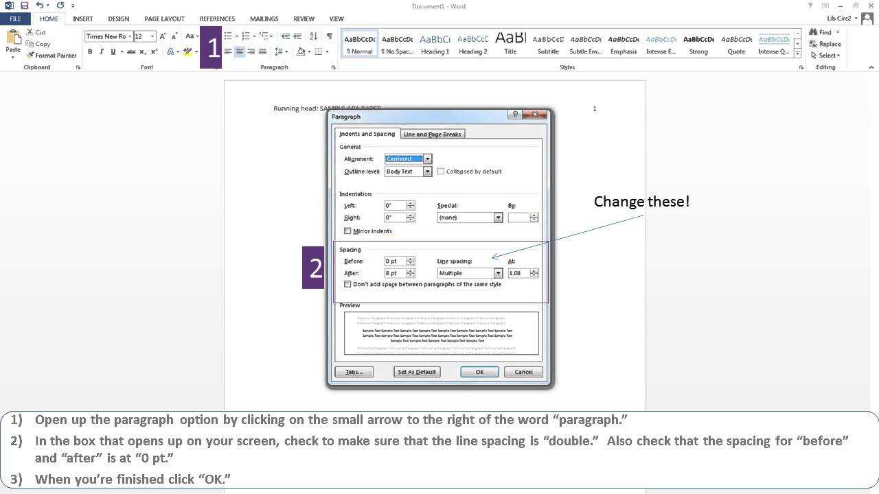 Apa Style Word 2013 - Calep.midnightpig.co Pertaining To Apa Format Template Word 2013