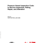 Api 510 – Pressure Vessel Inspection Code – Pressure Vessel Pertaining To Hydrostatic Pressure Test Report Template