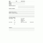 Appendix M – Sample Airport Incident Report Form For Spill Inside Incident Report Book Template