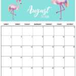 August 2018 Blank Calendar For Kids | Printable 2019 In Blank Calendar Template For Kids