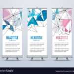 Banner Stand Design Template With Abstract Pertaining To Banner Stand Design Templates