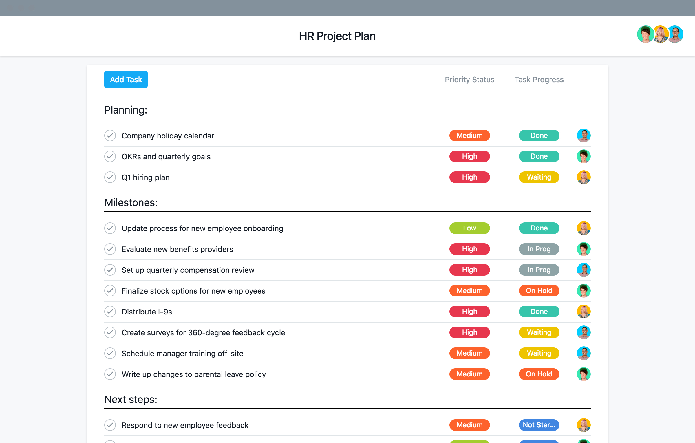 Basic Template For Human Resources Projects · Asana Within Hr Management Report Template