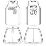 Basketball Jersey Template – Dalep.midnightpig.co In Blank Basketball Uniform Template