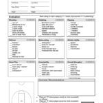 Basketball Player Review Form – Fill Out And Sign Printable Pdf Template |  Signnow Pertaining To Scouting Report Basketball Template