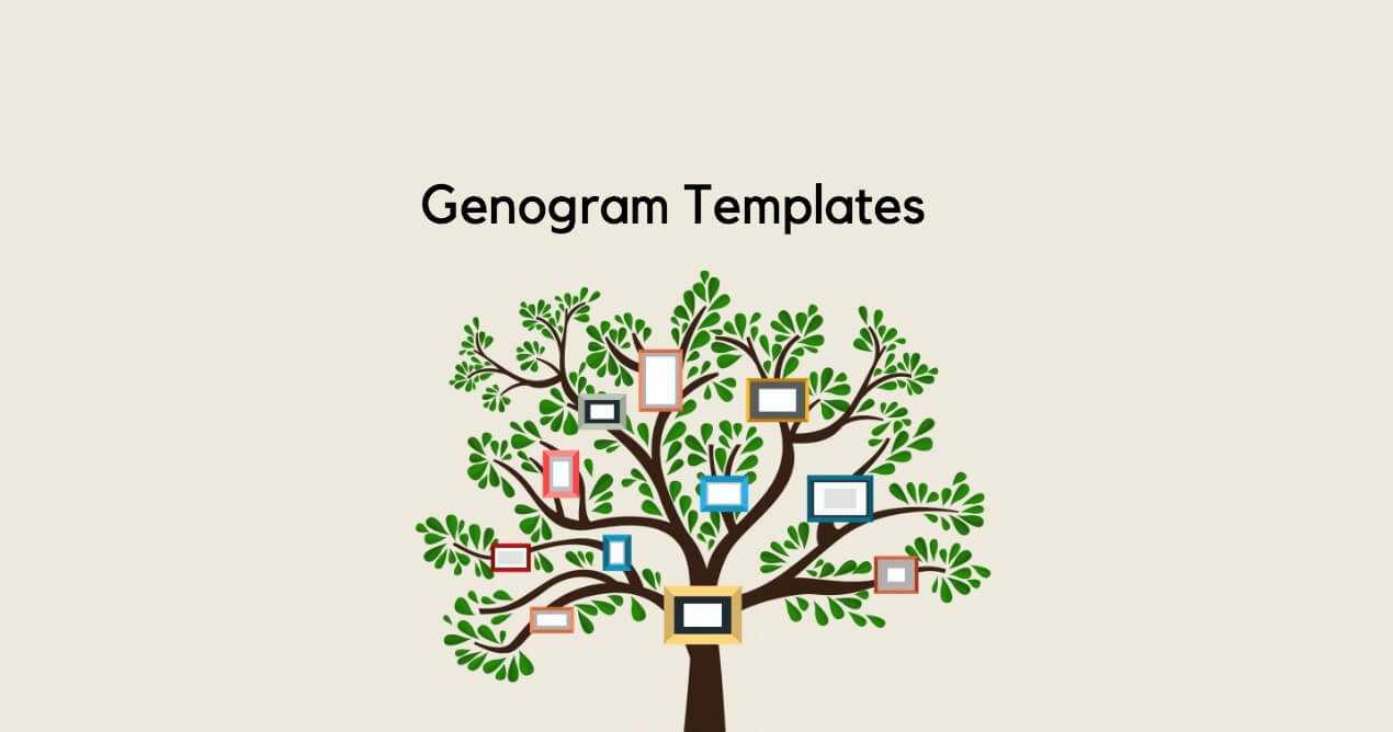 Best Genogram Templates (Family Tree Templates) Pertaining To Family Genogram Template Word