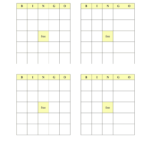 Blank Bingo Cards Printable – Fill Online, Printable Intended For Blank Bingo Card Template Microsoft Word