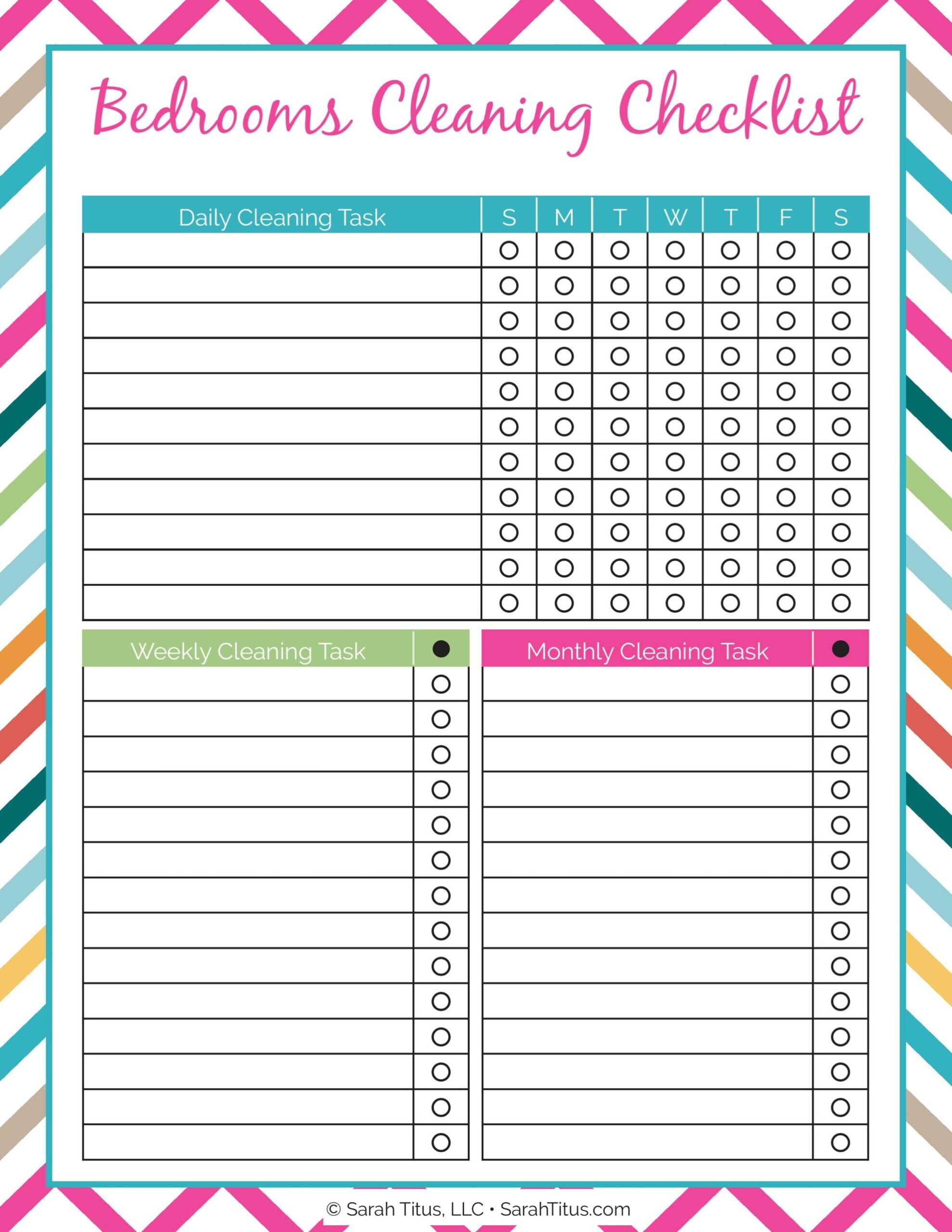 Blank Cleaning Schedule Template – Dalep.midnightpig.co Regarding Blank Cleaning Schedule Template
