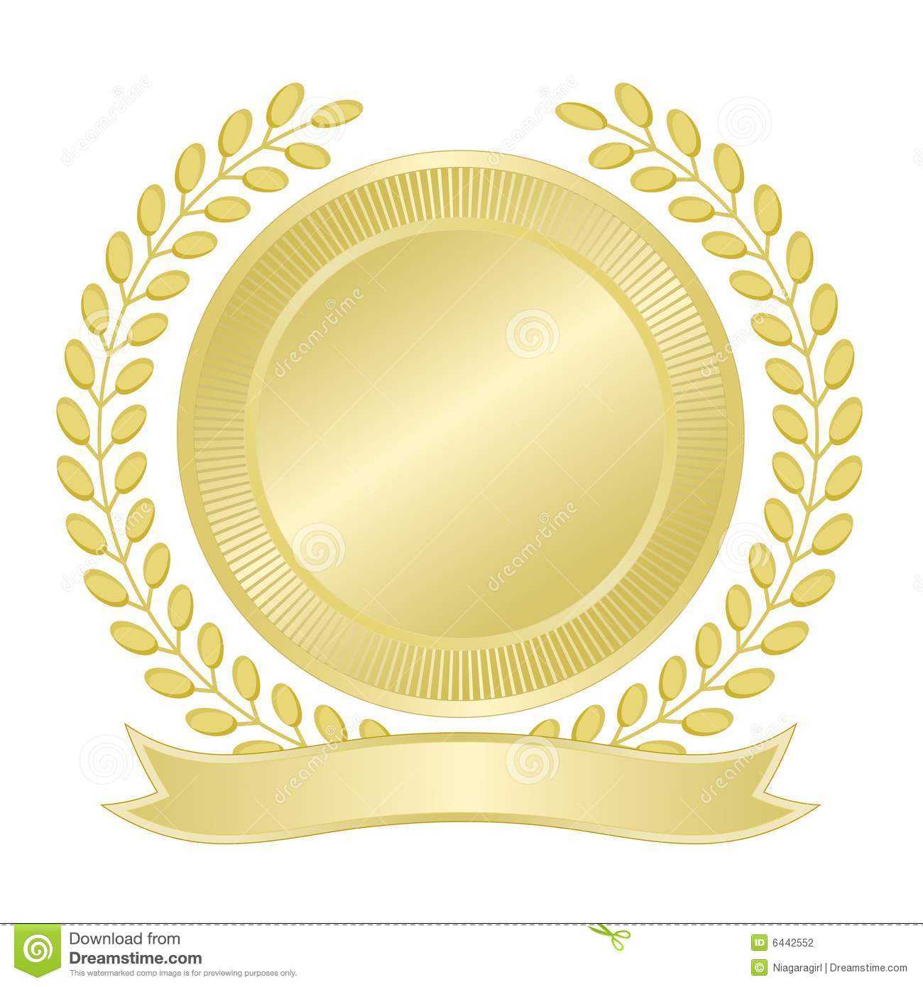 Blank Gold Seal Stock Vector. Illustration Of Quality – 6442552 Intended For Blank Seal Template