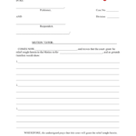 Blank Motion Form Florida – Fill Out And Sign Printable Pdf Template |  Signnow Inside Blank Petition Template