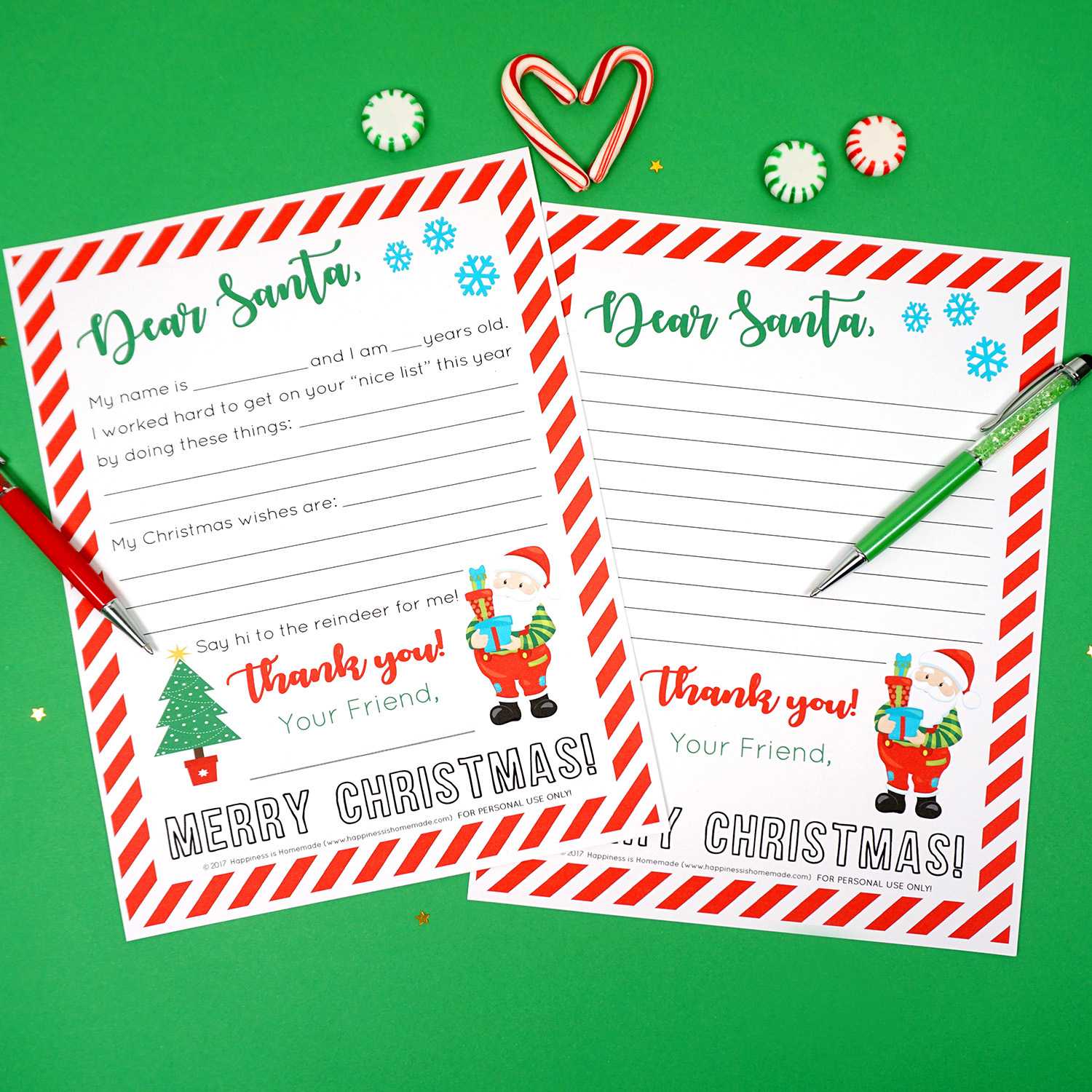 Blank Santa Letter Template Free – Calep.midnightpig.co Inside Santa Letter Template Word