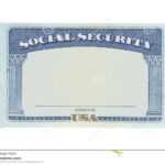 Blank Social Security Card Template Download - Great with regard to Blank Social Security Card Template