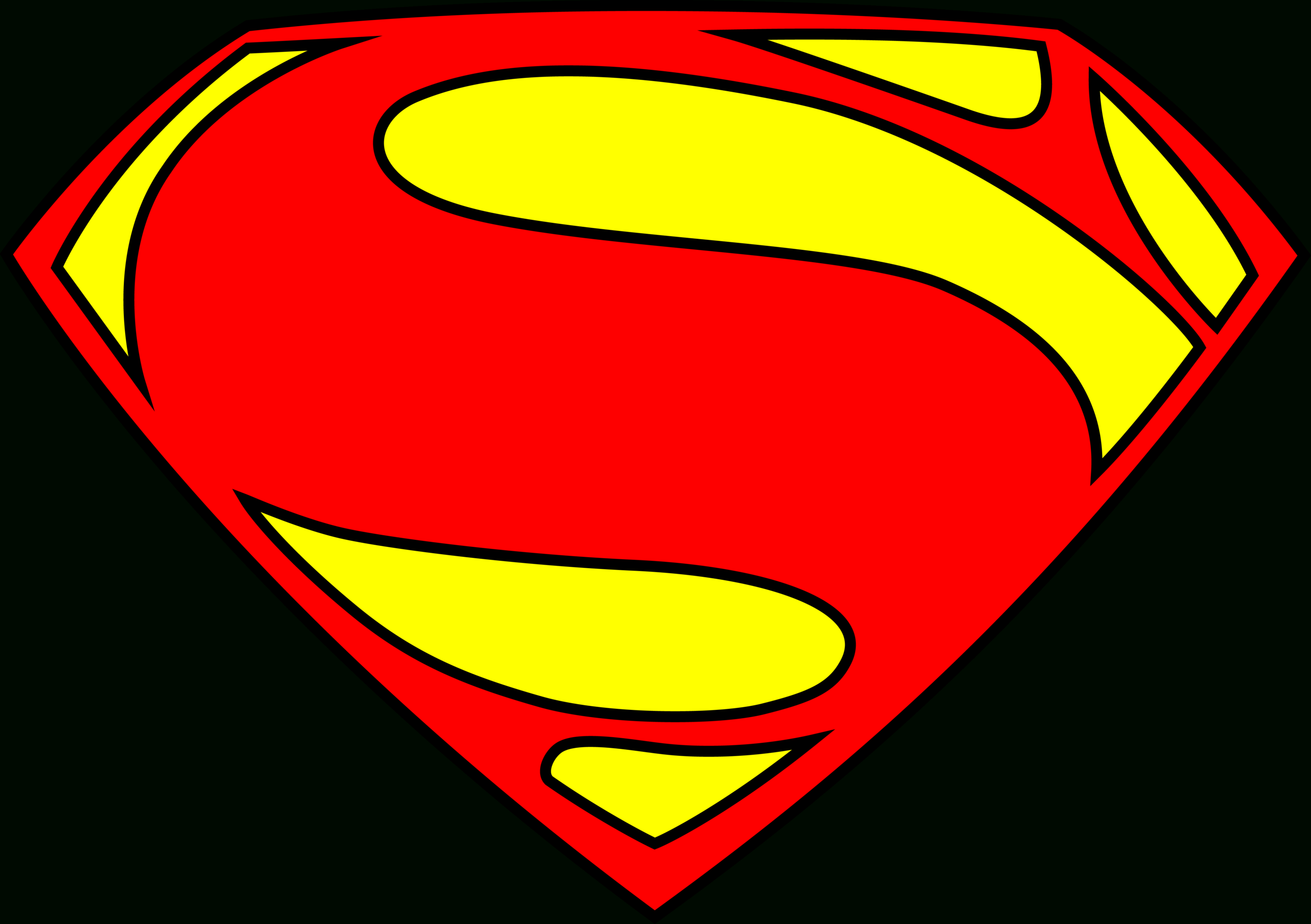 Blank Superman Logo Transparent & Png Clipart Free Download Regarding Blank Superman Logo Template