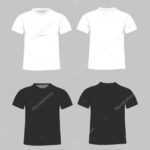 Blank T Shirt Template Front And Back | Blank T Shirt With Regard To Blank Tee Shirt Template