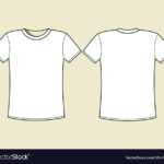Blank T Shirt Template Intended For Blank Tshirt Template Pdf