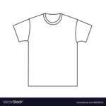 Blank T Shirt Template Regarding Blank Tee Shirt Template
