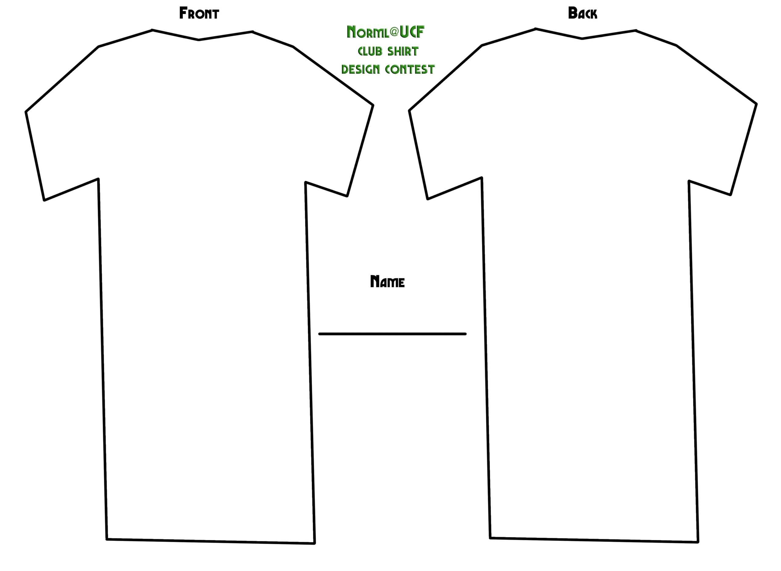 Blank T Shirt Worksheet | Printable Worksheets And Pertaining To Printable Blank Tshirt Template