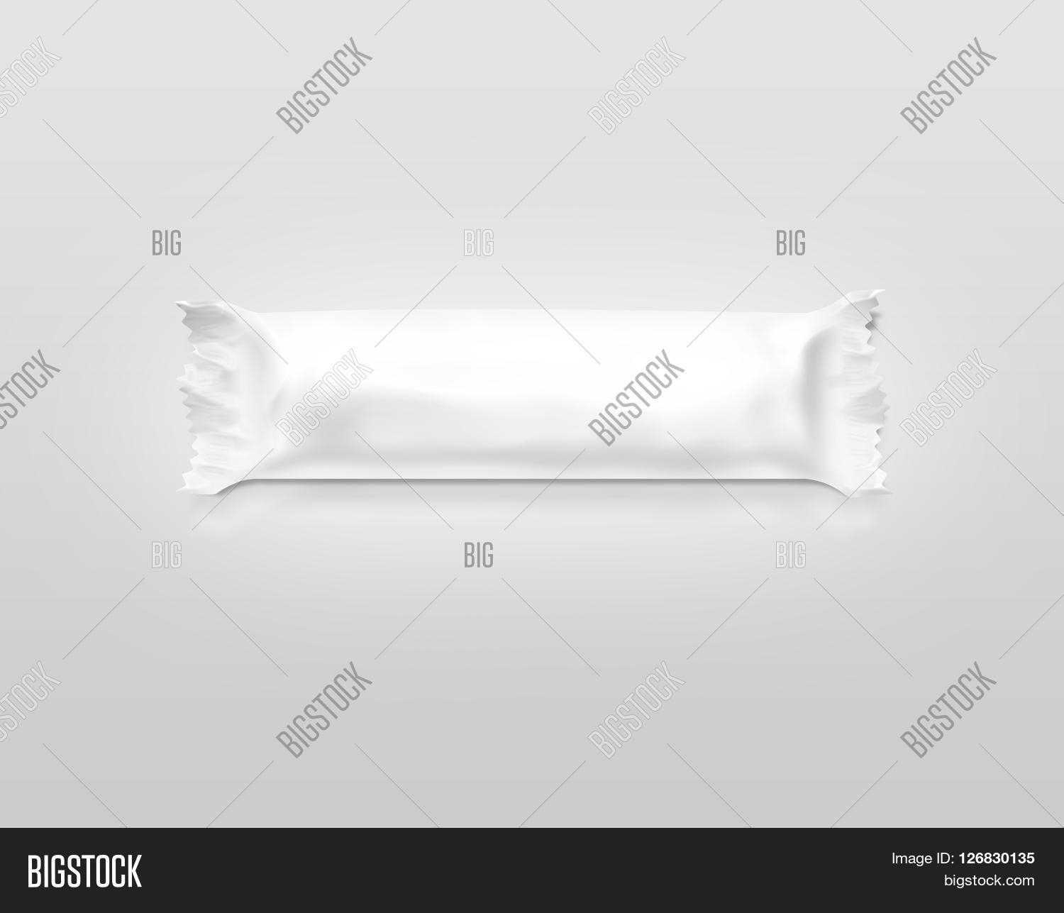 Blank White Candy Bar Image & Photo (Free Trial) | Bigstock Regarding Blank Candy Bar Wrapper Template