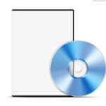 Blank White Case With Dvd, Psd Web Template | Psdgraphics With Regard To Blank Cd Template Word