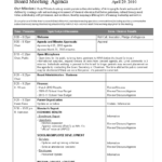 Board Meeting Agenda In Word | Templates At Pertaining To Agenda Template Word 2010