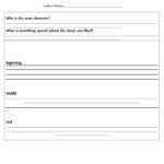 Book Report Template – English Esl Worksheets For Distance Intended For Story Report Template
