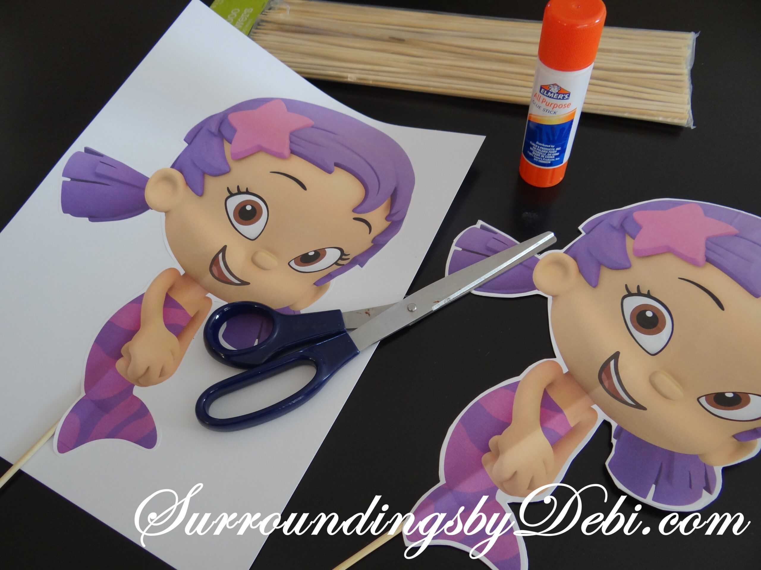 Bubble Guppies / Ariel Birthday Party! Lets Celebrate! Throughout Bubble Guppies Birthday Banner Template