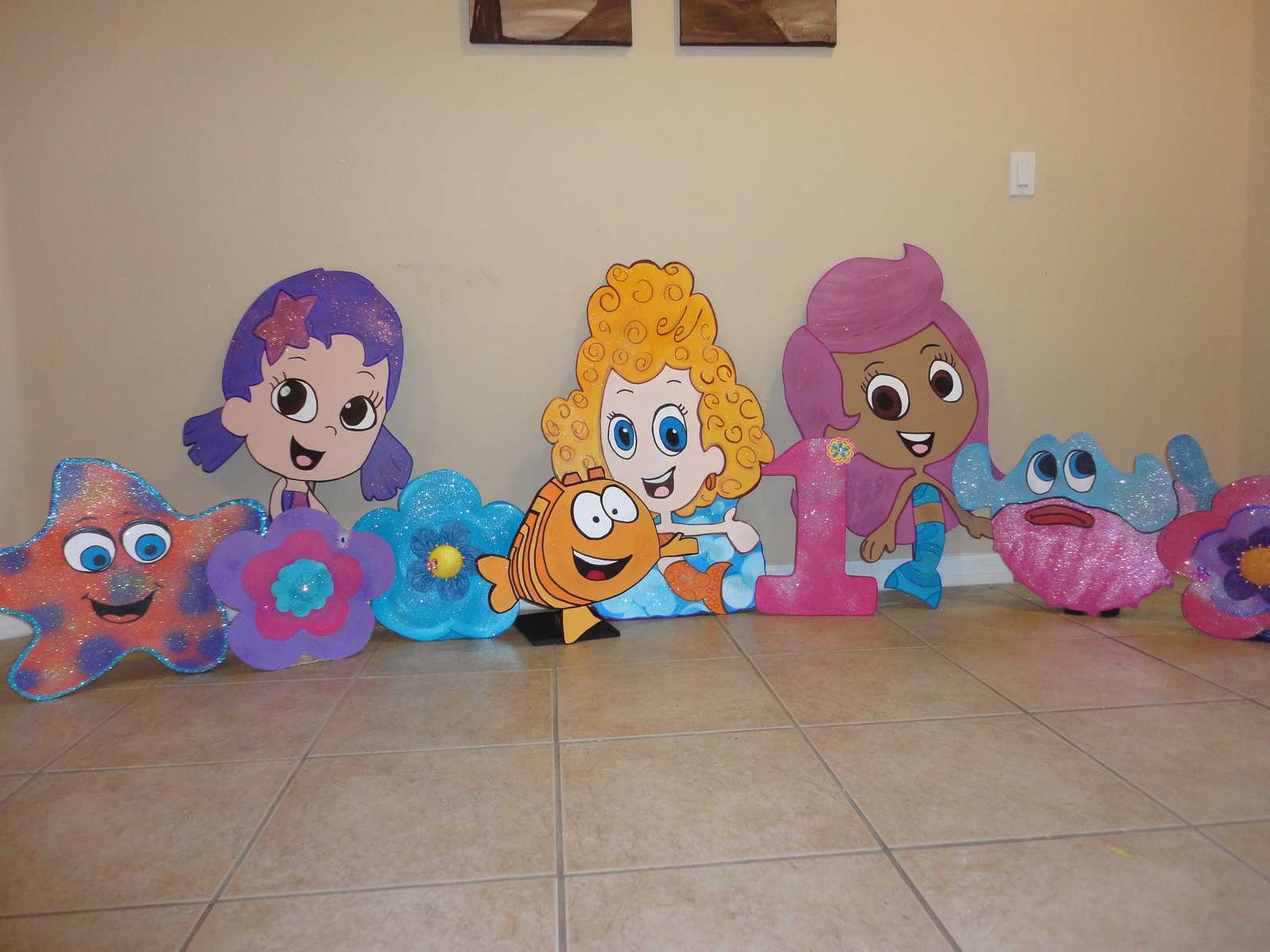 Bubble Guppies Birthday Decorations | Bob Doyle Home With Regard To Bubble Guppies Birthday Banner Template