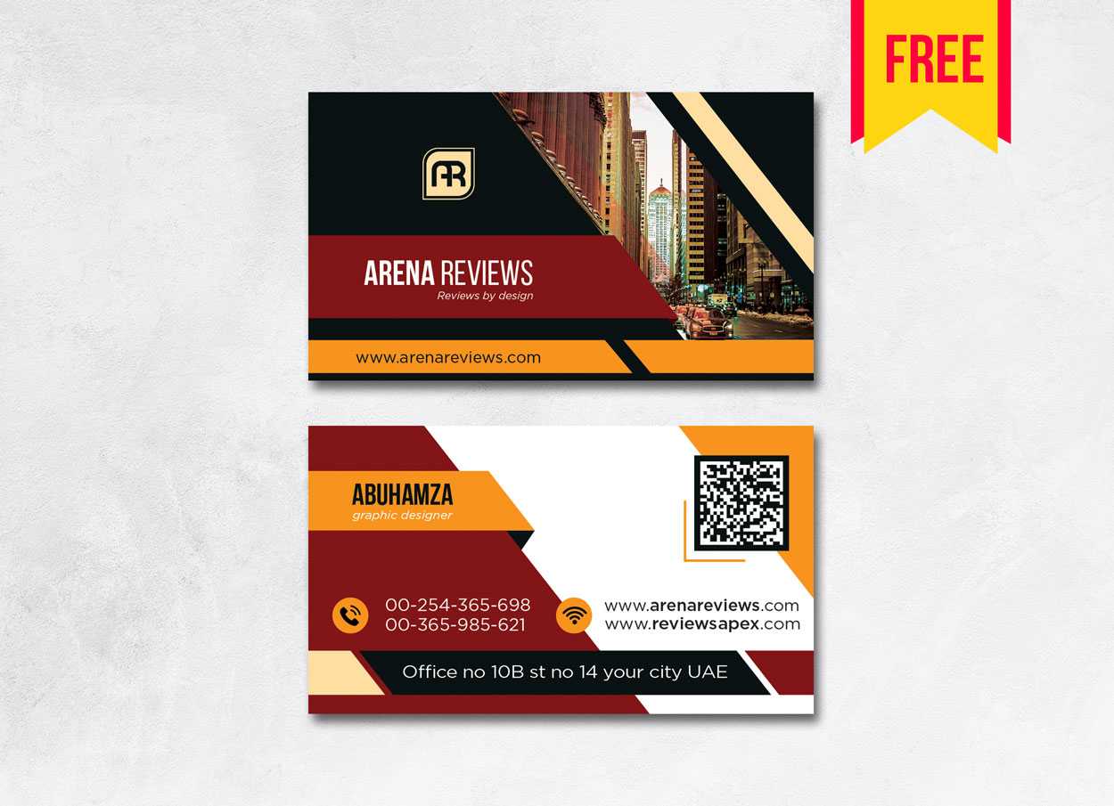 Building Business Card Design Psd – Free Download | Arenareviews Within Blank Business Card Template Psd
