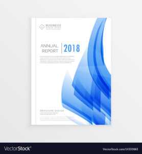 Business Annual Report Cover Page Template In A4 within Cover Page For Annual Report Template