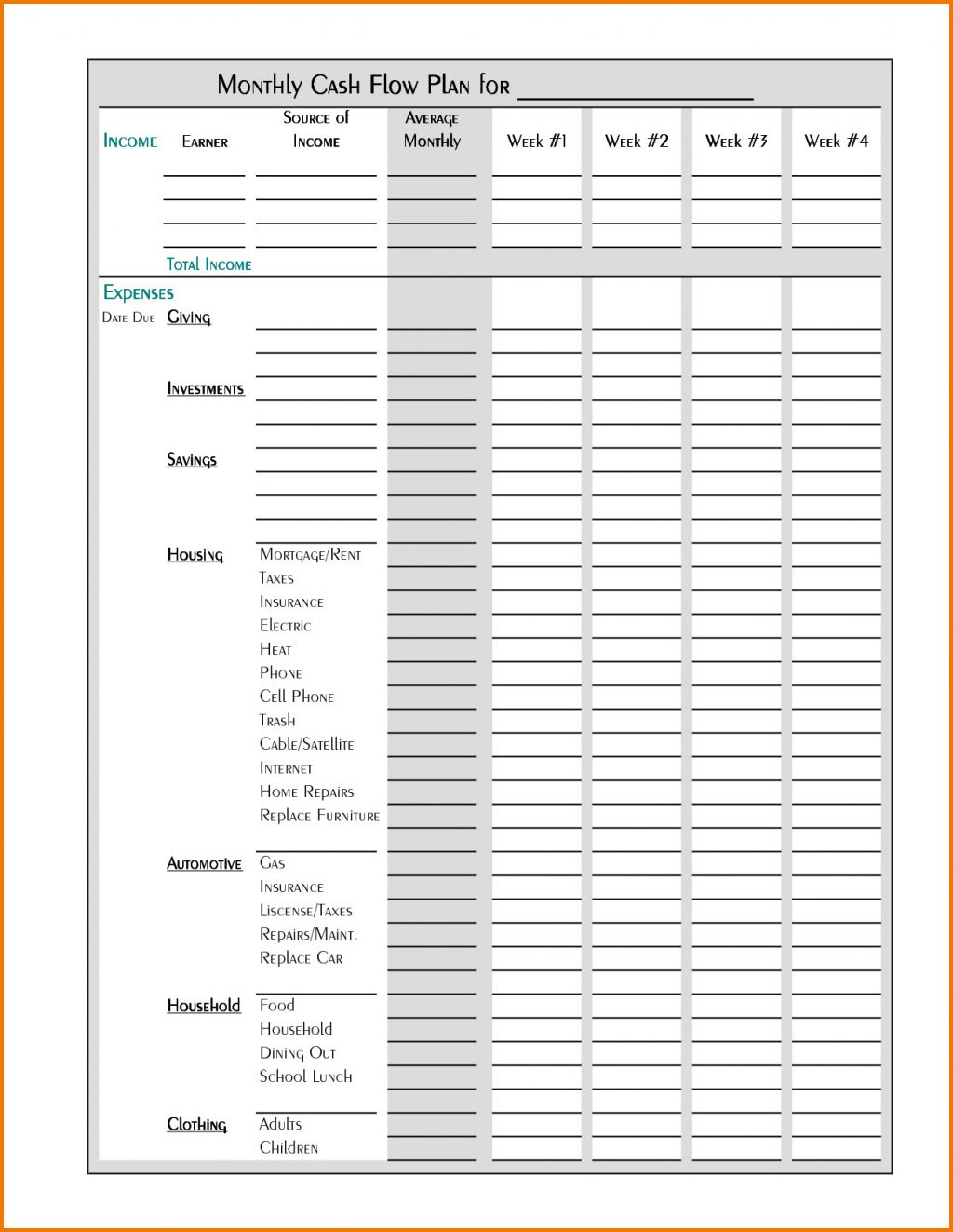 Business Budget Spreadsheet Free Report Template Book Of Within School Report Template Free