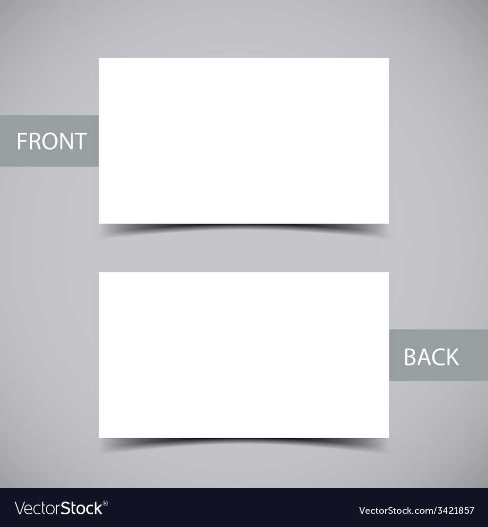 Business Card Template For Blank Business Card Template Download