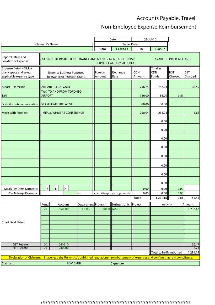 Business Expense Report Template Excel – Falep.midnightpig.co For Company Expense Report Template