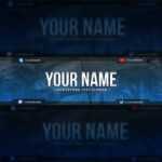 Call Of Duty Youtube Banner Template – Free Download (Psd) For Youtube Banners Template