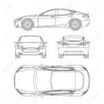 Car Line Draw Insurance, Rent Damage, Condition Report Form Blueprint in Car Damage Report Template