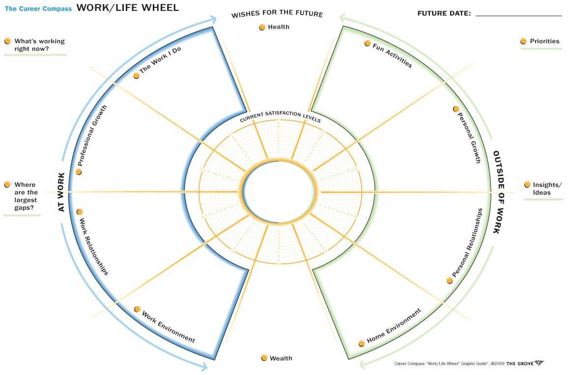 Career Wheel Template – Falep.midnightpig.co In Blank Wheel Of Life Template