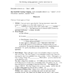 Catering Agreement | Templates At Allbusinesstemplates Inside Catering Contract Template Word
