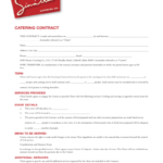 Catering Contract Template – 6 Free Templates In Pdf, Word Throughout Catering Contract Template Word