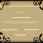 Certificate Clipart Football, Certificate Football In Soccer Certificate Templates For Word
