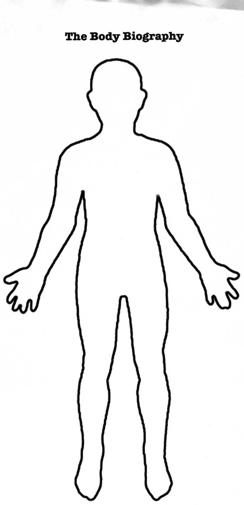 Character Body Template – Calep.midnightpig.co Regarding Blank Body Map Template